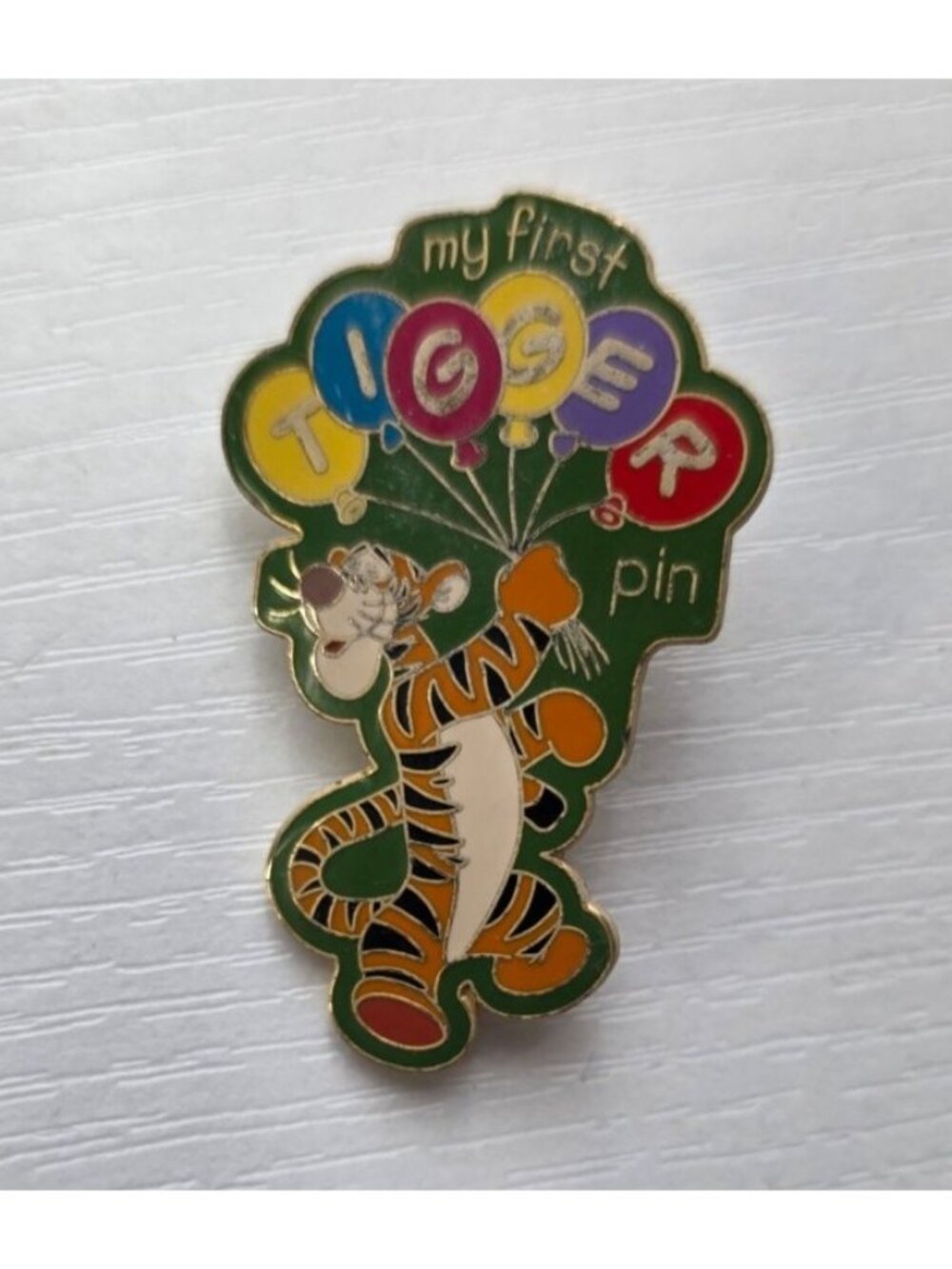 Vintage. Disney. Tigger " My First Pin "